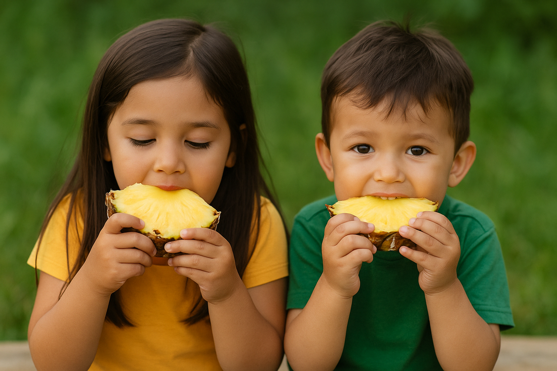 ¿Por qué el sabor a piña es ideal para fortalecer las defensas de tus hijos?